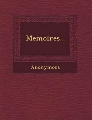 Memoires... de Anonymous