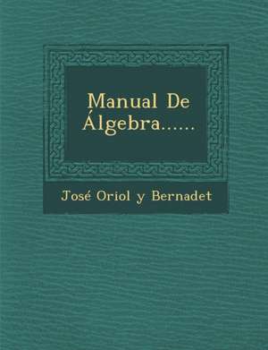 Manual de Algebra......