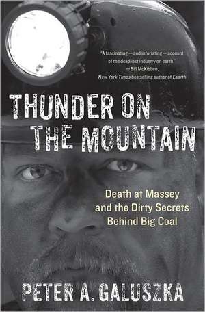 Thunder on the Mountain: Death at Massey and the Dirty Secrets Behind Big Coal de Peter A. Galuszka