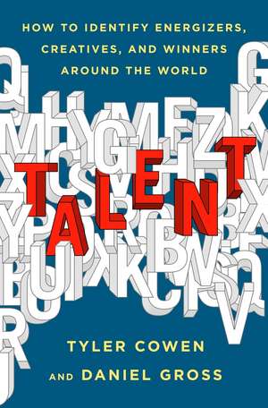 Talent de Tyler Cowen