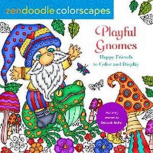 Zendoodle Colorscapes: Playful Gnomes de Deborah Muller