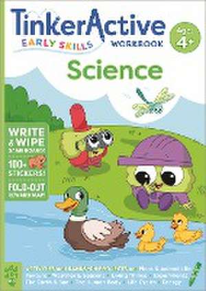 TinkerActive Early Skills Science Workbook Ages 4+ de Megan Hewes Butler