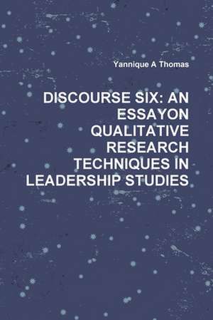 DISCOURSE SIX de Yannique Thomas