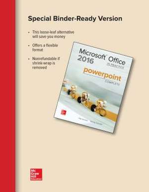 Looseleaf for Microsoft Office PowerPoint 2016 Complete de Randy Nordell