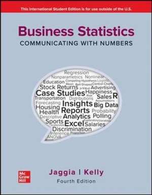 Business Statistics: Communicating with Numbers ISE de Sanjiv Jaggia