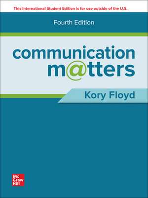 ISE Communication Matters de Kory Floyd