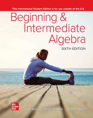 Beginning and Intermediate Algebra ISE de Julie Miller