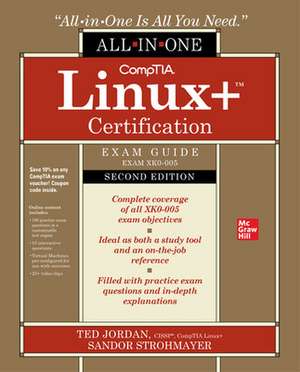 CompTIA Linux+ Certification All-in-One Exam Guide, Second Edition (Exam XK0-005) de Ted Jordan