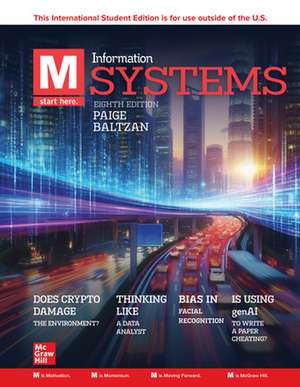 M: Information Systems de Paige Baltzan