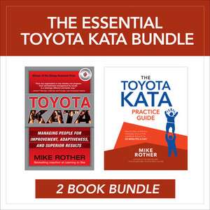 The Essential Toyota Kata Bundle de Mike Rother