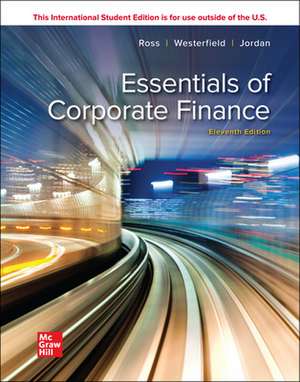 Essentials of Corporate Finance ISE de Stephen Ross