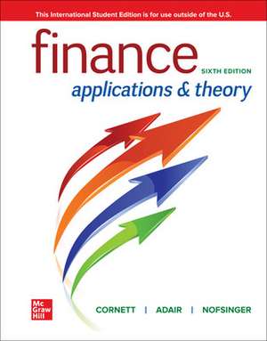 Finance: Applications and Theory ISE de Marcia Cornett