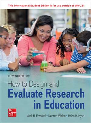 How to Design and Evaluate Research in Education ISE de Jack Fraenkel