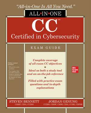 CC Certified in Cybersecurity All-in-One Exam Guide de Jordan Genung