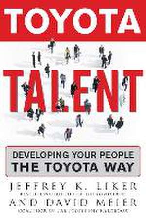 Toyota Talent (Pb) de Jeffrey K. Liker