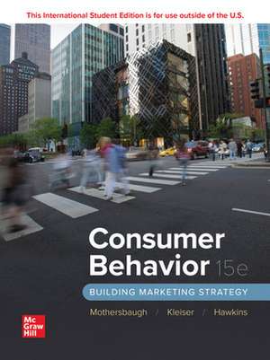 Consumer Behavior: Building Marketing Strategy ISE de David Mothersbaugh