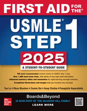 First Aid for the USMLE Step 1 2025 de Tao Le