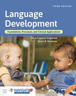 Language Development 3e W/Advantage Access de Singleton, Capone