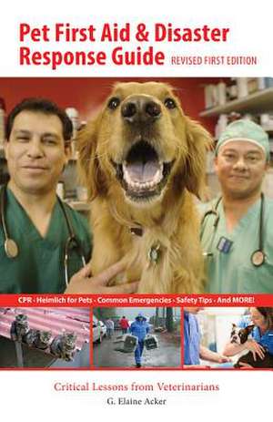 PET 1ST AID & DISASTER RESPONS