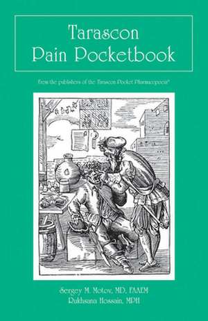 Tarascon Pain Pocketbook de Sergey M. Motov