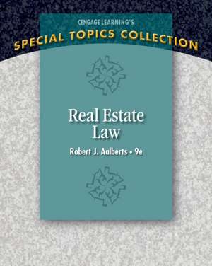 Real Estate Law de Robert J. Aalberts