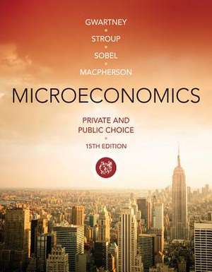 Microeconomics: Private and Public Choice de James D. Gwartney