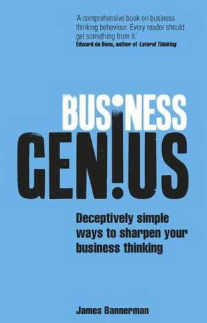 Business Genius de James Bannerman