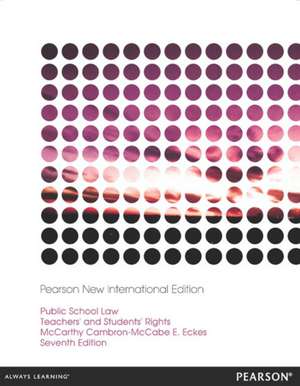 Public School Law de Martha McCarthy