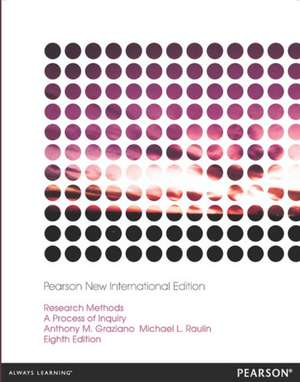 Research Methods: A Process of Inquiry de Michael Raulin