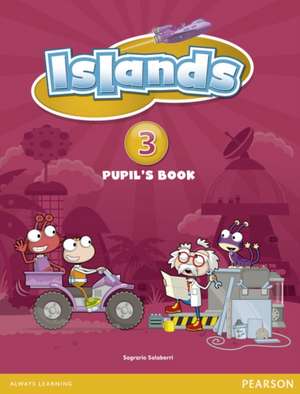 Islands Spain Pupils Book 3 + Festival Fun Pack de Sagrario Salaberri