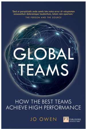 Global Teams de Jo Owen