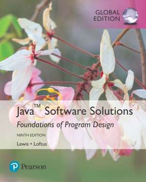 Java Software Solutions plus Pearson MyLab Programming with Pearson eText, Global Edition de William Loftus