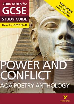 AQA Poetry Anthology Power and Conflict: York Notes for GCSE (Second edition)everything you need to study and prepare for 2025 and 2026 assessments and exams de Beth Kemp