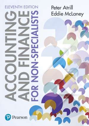 Accounting and Finance for Non-Specialists 11th edition de Peter Atrill