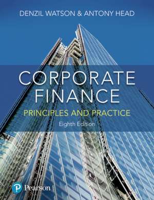 Corporate Finance de Antony Head