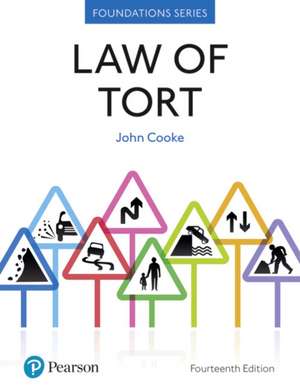 Law of Tort de John Cooke