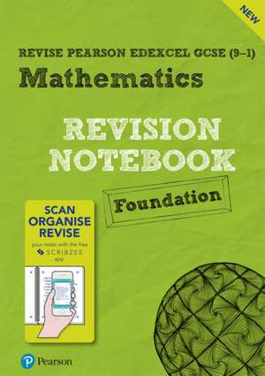 Pearson REVISE Edexcel GCSE Maths (Foundation) Revision Notebook - for 2025, 2026 exams