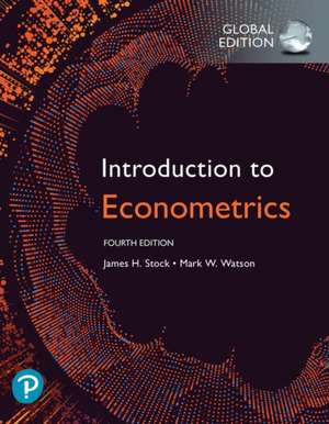 Introduction to Econometrics, Global Edition + MyLab Economics with Pearson eText (Package) de James Stock