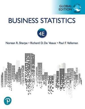 Business Statistics, Global Edition de Paul Velleman