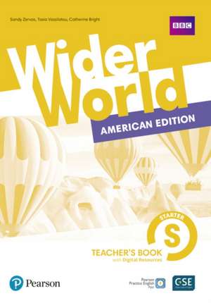 Wider World American Edition Starter Teacher's Book with PEP Pack de Tasia Vassilatou