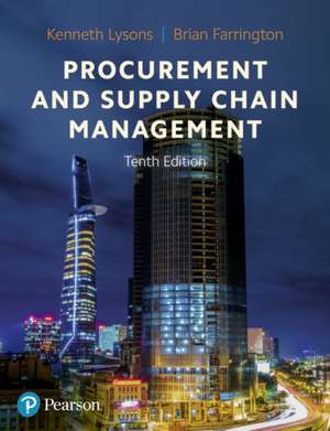 Farrington, B: Procurement and Supply Chain Management de Brian Farrington