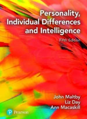 Personality, Individual Differences and Intelligence de Ann Macaskill