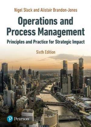 Operations and Process Management de Alistair Brandon-Jones