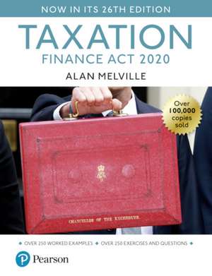 Melville's Taxation: Finance Act 2020 de Alan Melville