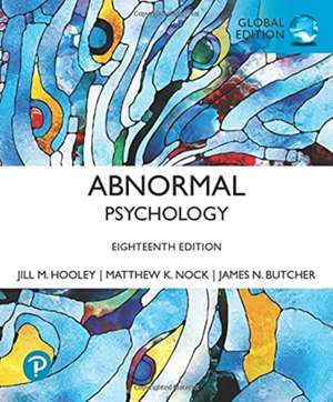 ABNORMAL PSYCHOLOGY GLOBAL EDITION de James N. Butcher