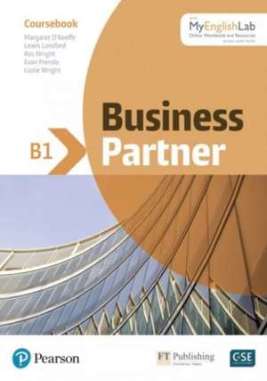 Business Partner B1 Coursebook & eBook with MyEnglishLab & Digital Resources de Pearson Education