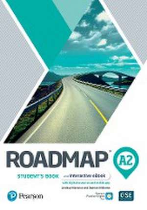 Roadmap A2 Student's Book & Interactive eBook with Digital Resources & App de Pearson Education