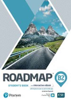 Roadmap B2 Student's Book & Interactive eBook with Digital Resources & App de Pearson Education