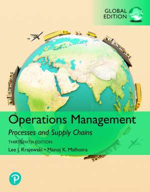 Operations Management: Processes and Supply Chains, Global Edition de Larry Ritzman