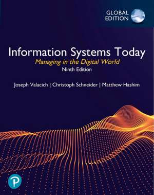 Information Systems Today de Joseph Valacich